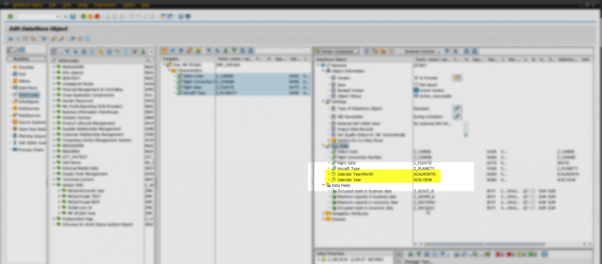 modelovanie DSO - Sap
