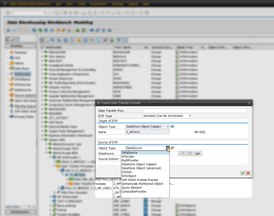 Transformácia v SAP - Sap