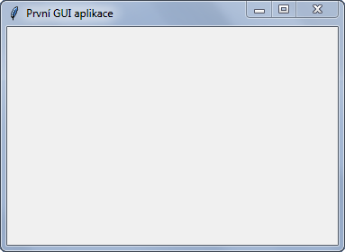 Jednoduché okno v tkinteru - Okenné aplikácie v Pythone