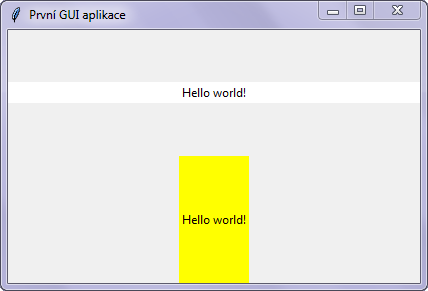 tkinter v Pythone – Pack a ďalšie metódy - Okenné aplikácie v Pythone