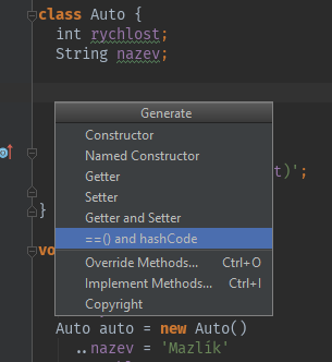 Objektovo orientované programovanie v Dart