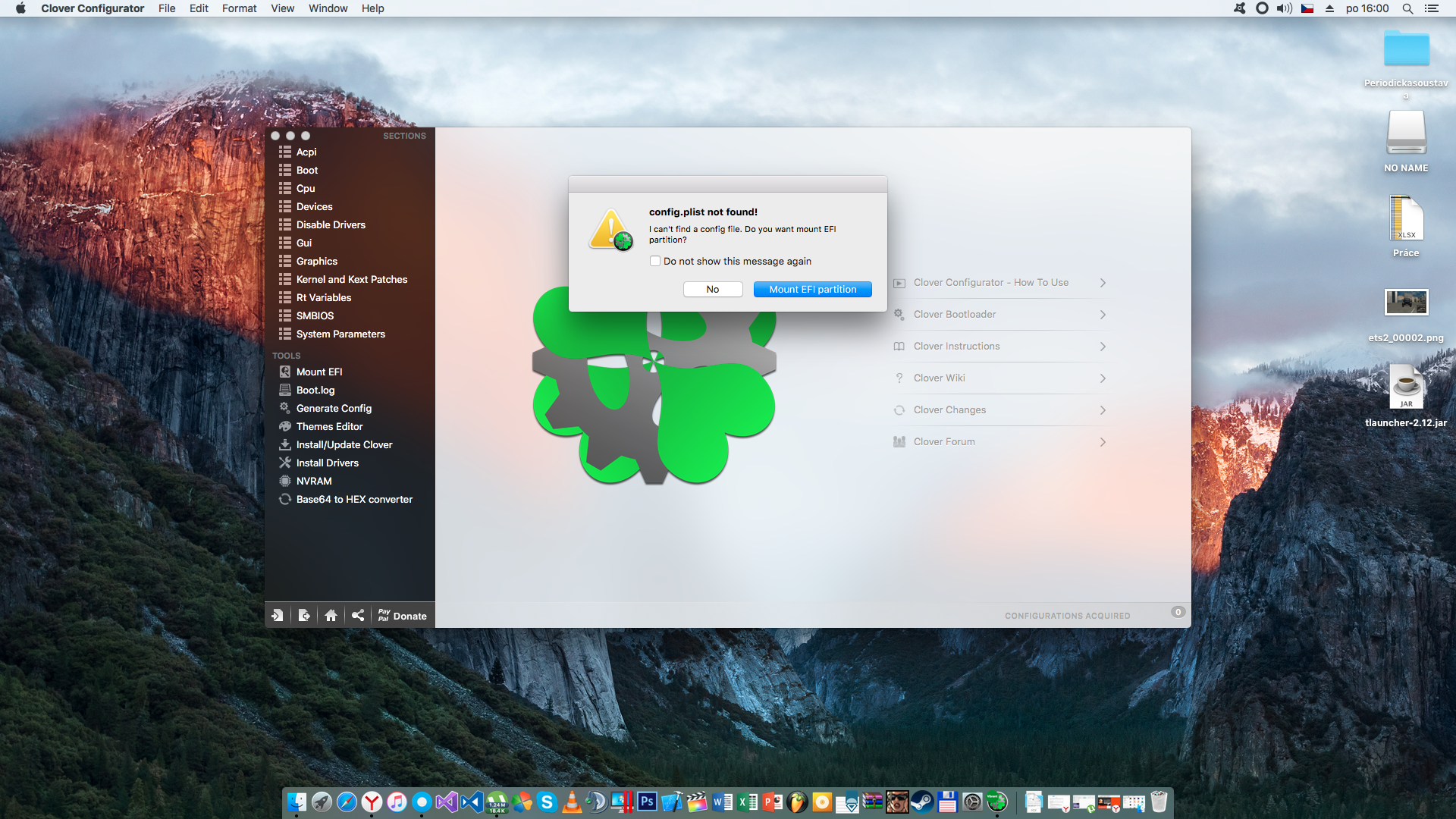 Clover Configurator - Softvér