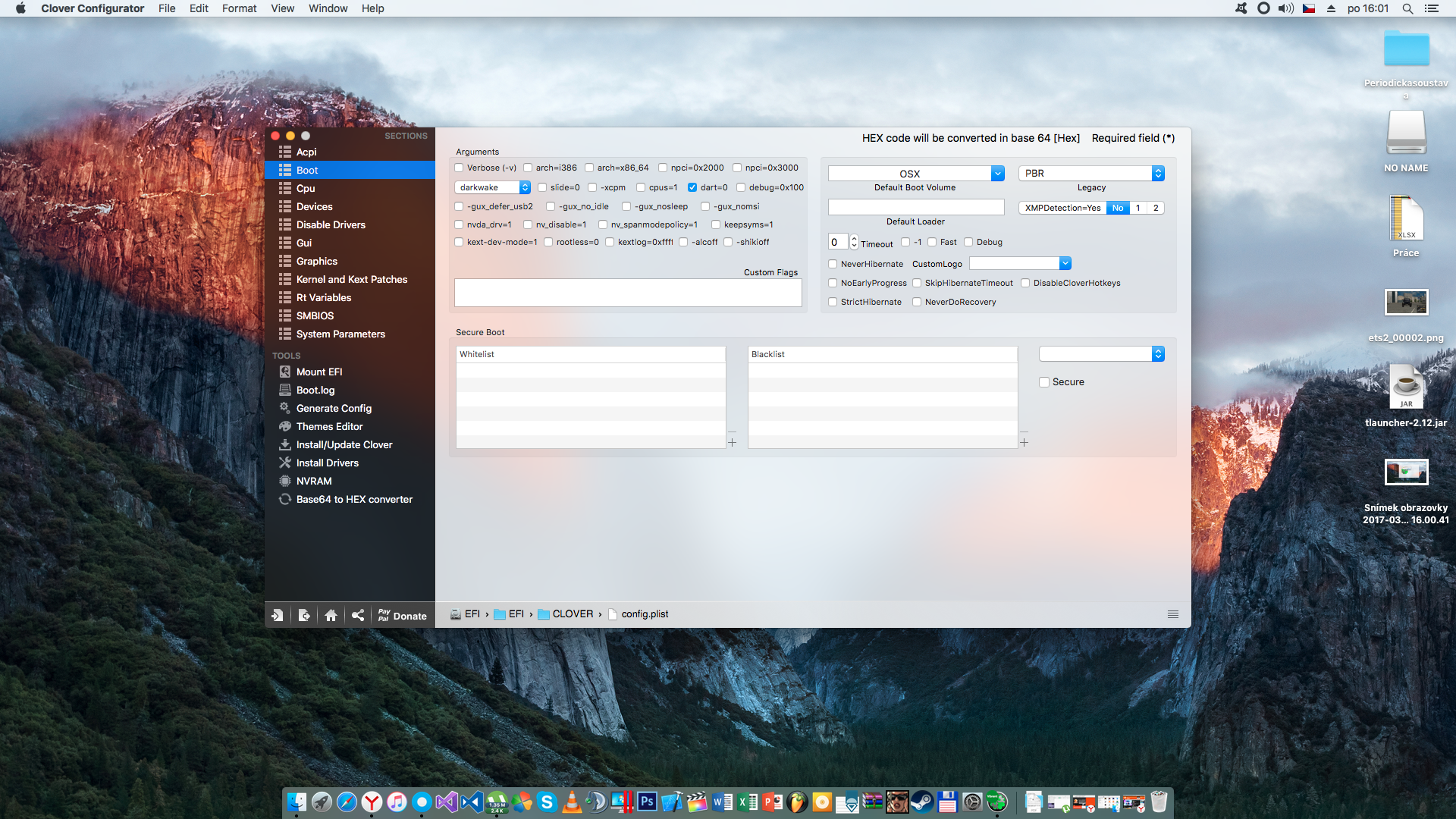 Clover Configurator - Softvér