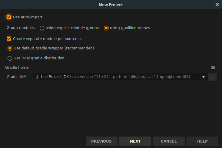 Nastavenie grádl v IntelliJ Idea - Práca so súbormi v Jave