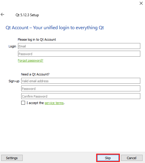 Registrácia v Qt pre C ++ inštalátora - Qt - Okenné / formulárové aplikácie v C ++