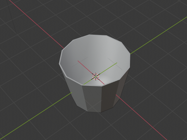 hotový model - Blender