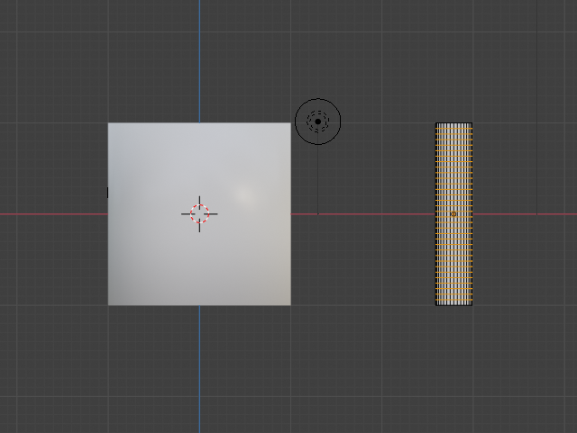 nakrájané ucho - Blender