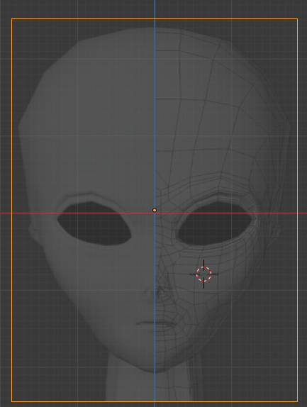 Vycentrovanie na os - Základy Blenderu