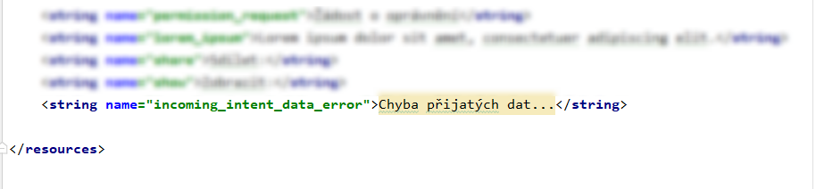 Android intent a aktivity