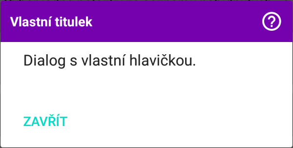 náhľad nového dialógového okna