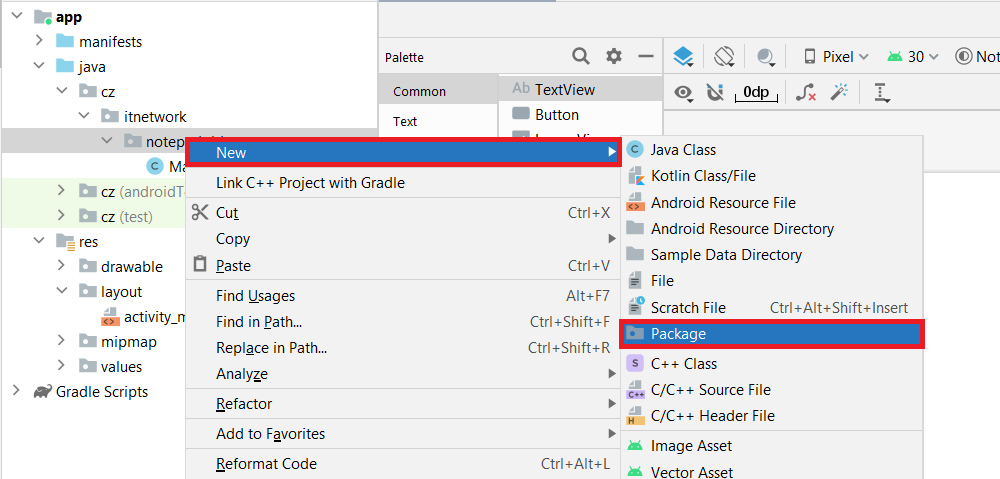 Databázy v Androide