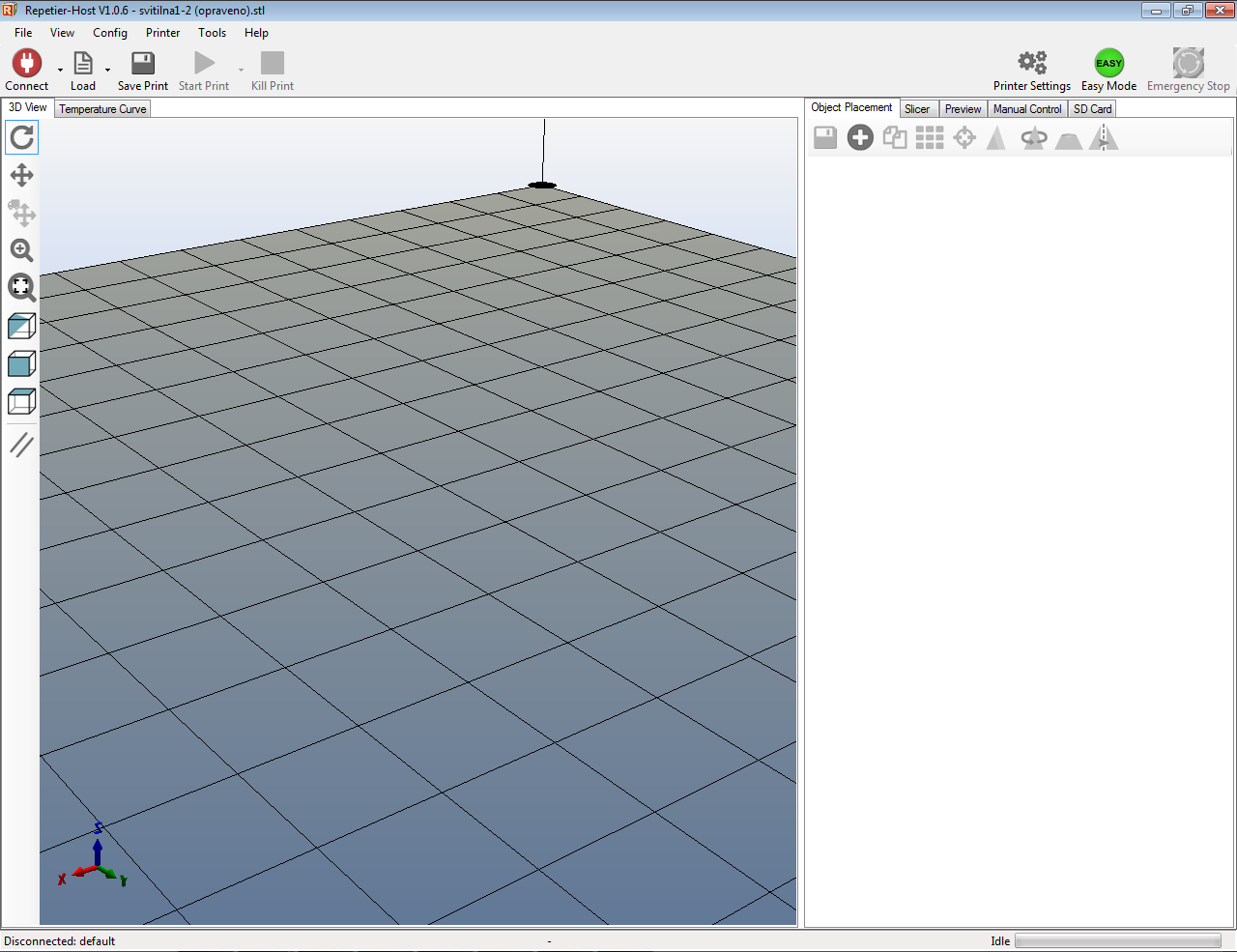 Repetier Host - 3D tlač