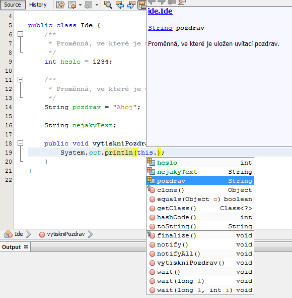 NetBeans IDE - Tvorba hier v Java Swing