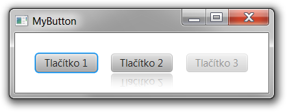Príklad s Button - Okenné aplikácie v Java FX