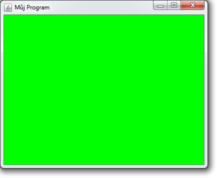 Okno s panelom v Java Swing - Tvorba hier v Java Swing