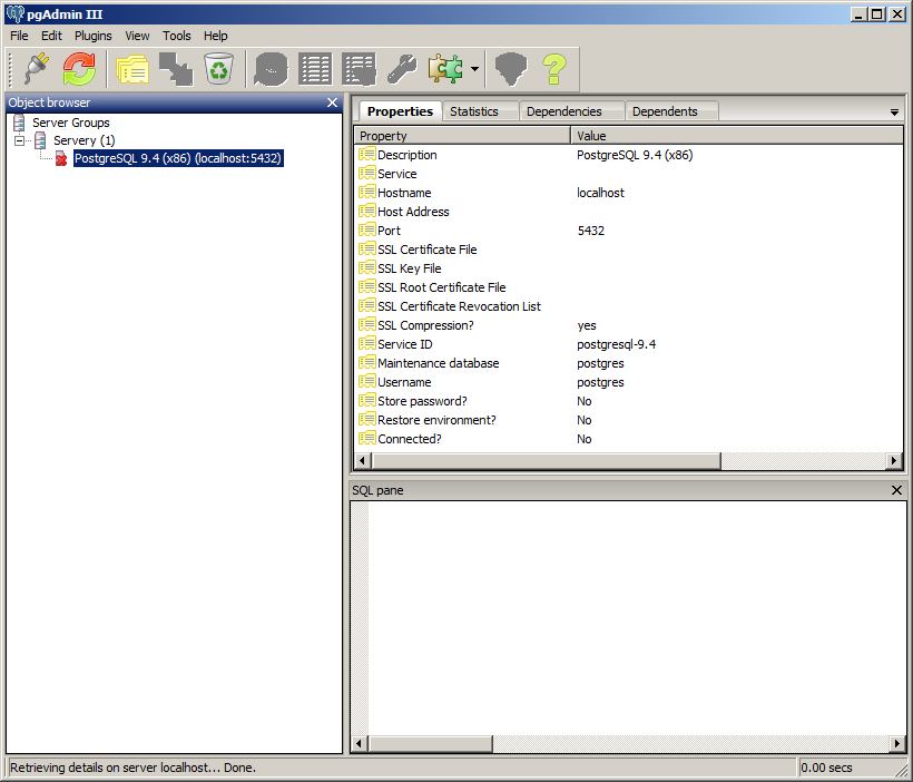 pgAdmin pre PostgreSQL - PostgreSQL databázy krok za krokom