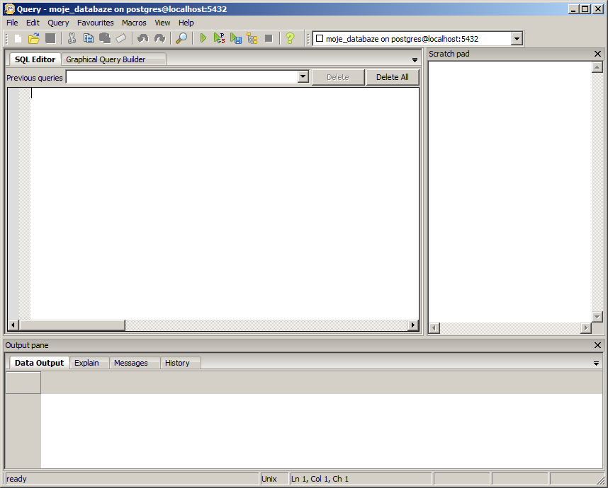 SQL príkazy v pgAdmin - PostgreSQL databázy krok za krokom