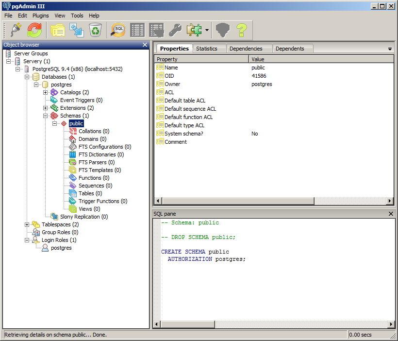 Databázy v pgAdmin - PostgreSQL databázy krok za krokom