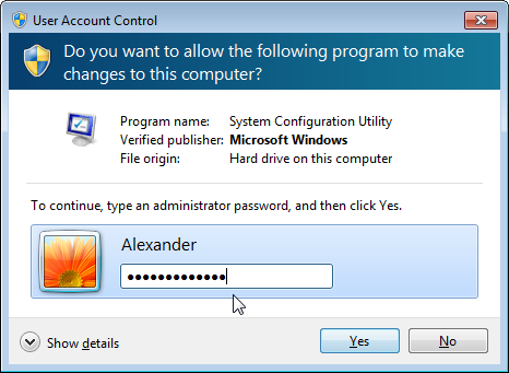Kontrola používateľských účtov vo Windows (UAC)
