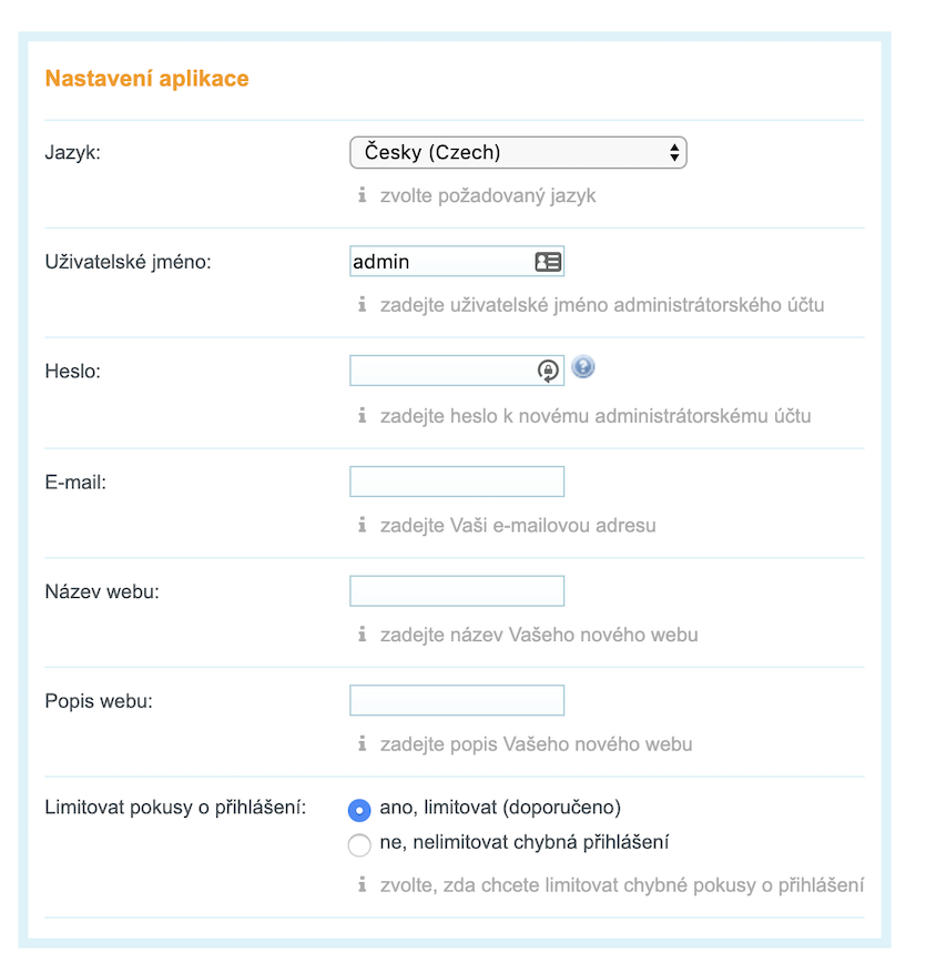 Vytvorenie webu pomocou WordPress