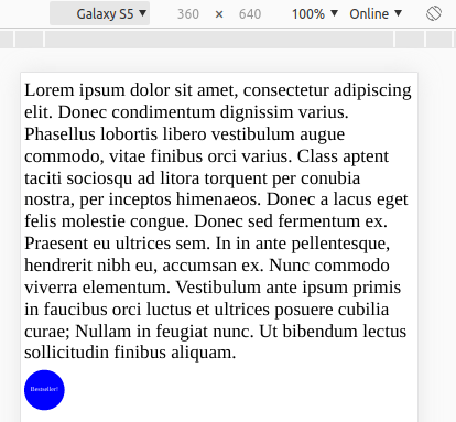Zobrazenie webu na mobile v Google Chrome - Responzívny webdesign