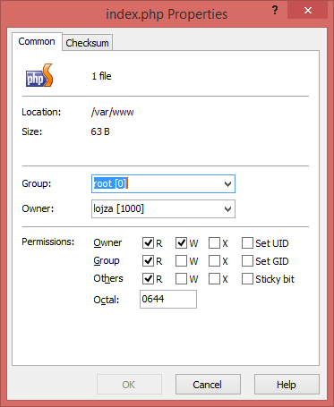 Práva súboru v Linuxe - Administrácia VPS serverov