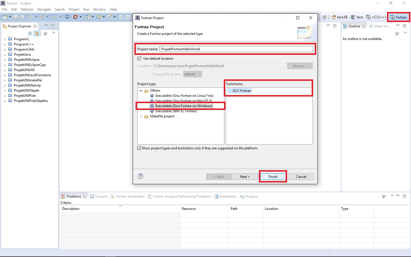 Vytvorenie Fortran projektu - Ďalšie vývojové nástroje pre tvorbu aplikácií