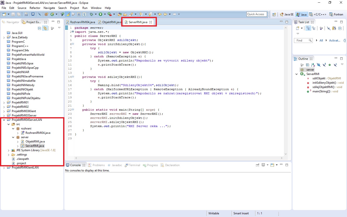 Java RMI Server - RMI - Remote Method Invocation