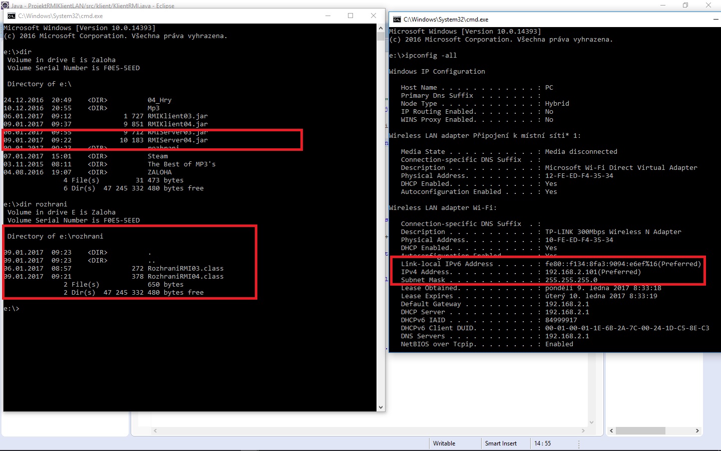 IP server - RMI - Remote Method Invocation