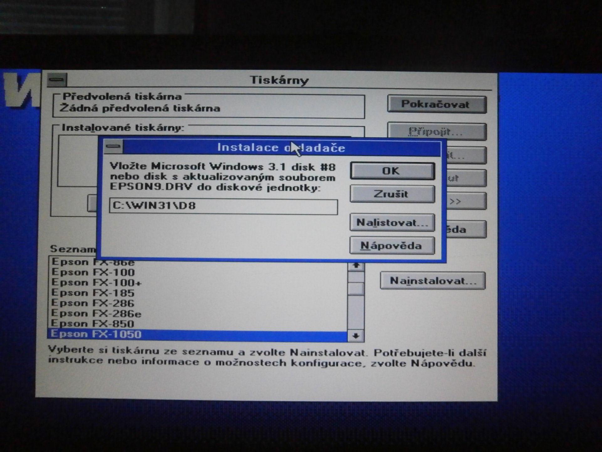 Inštalácia Windows 3.11 - História Windows