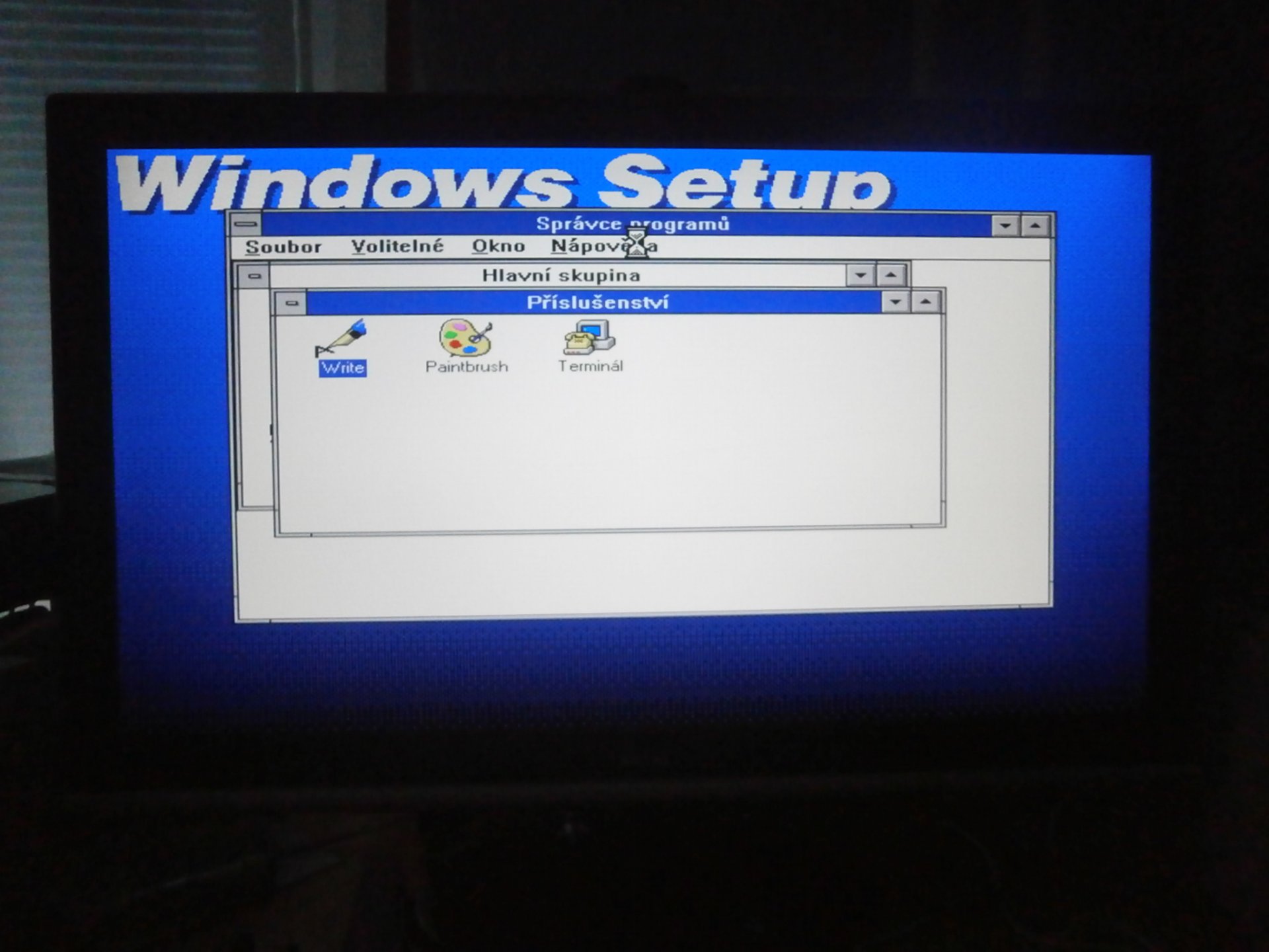 Inštalácia Windows 3.11 - História Windows