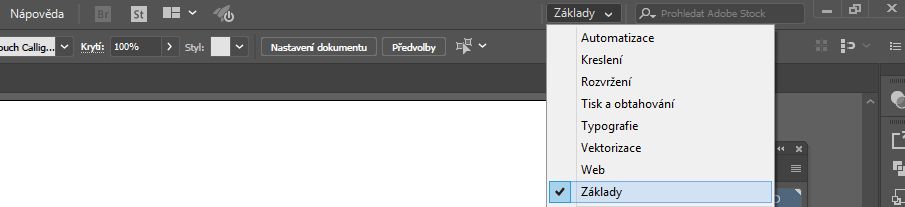 Základy Adobe Illustrator