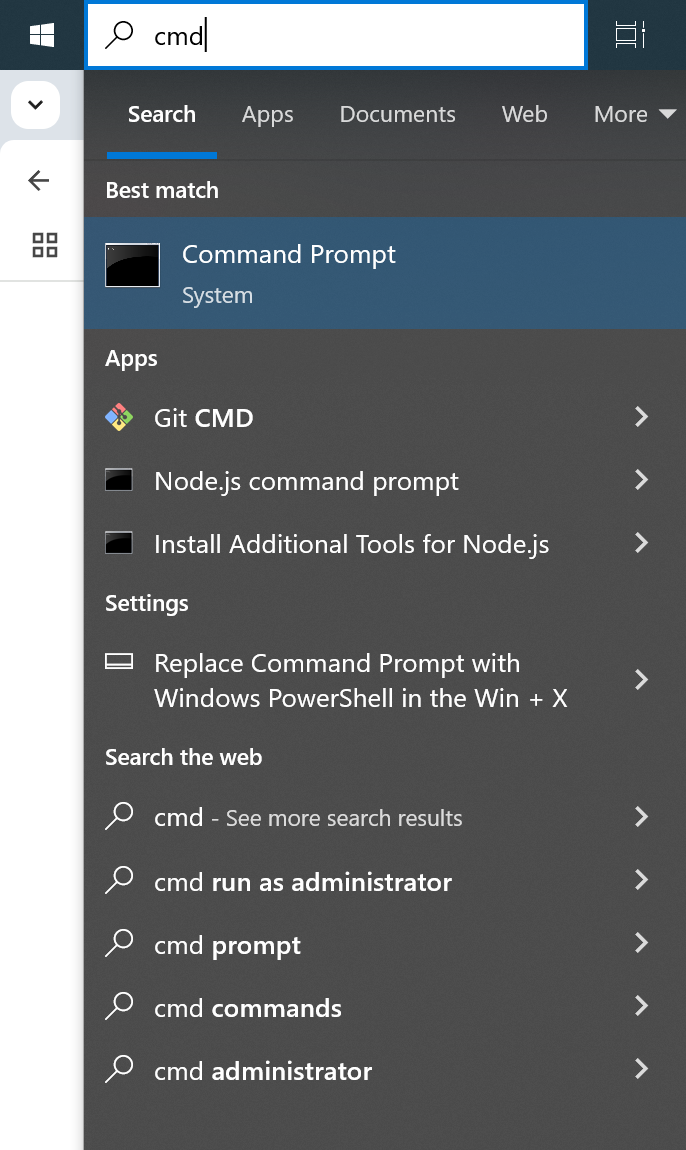 CMD vo Windows - Základy Django frameworku pre Python