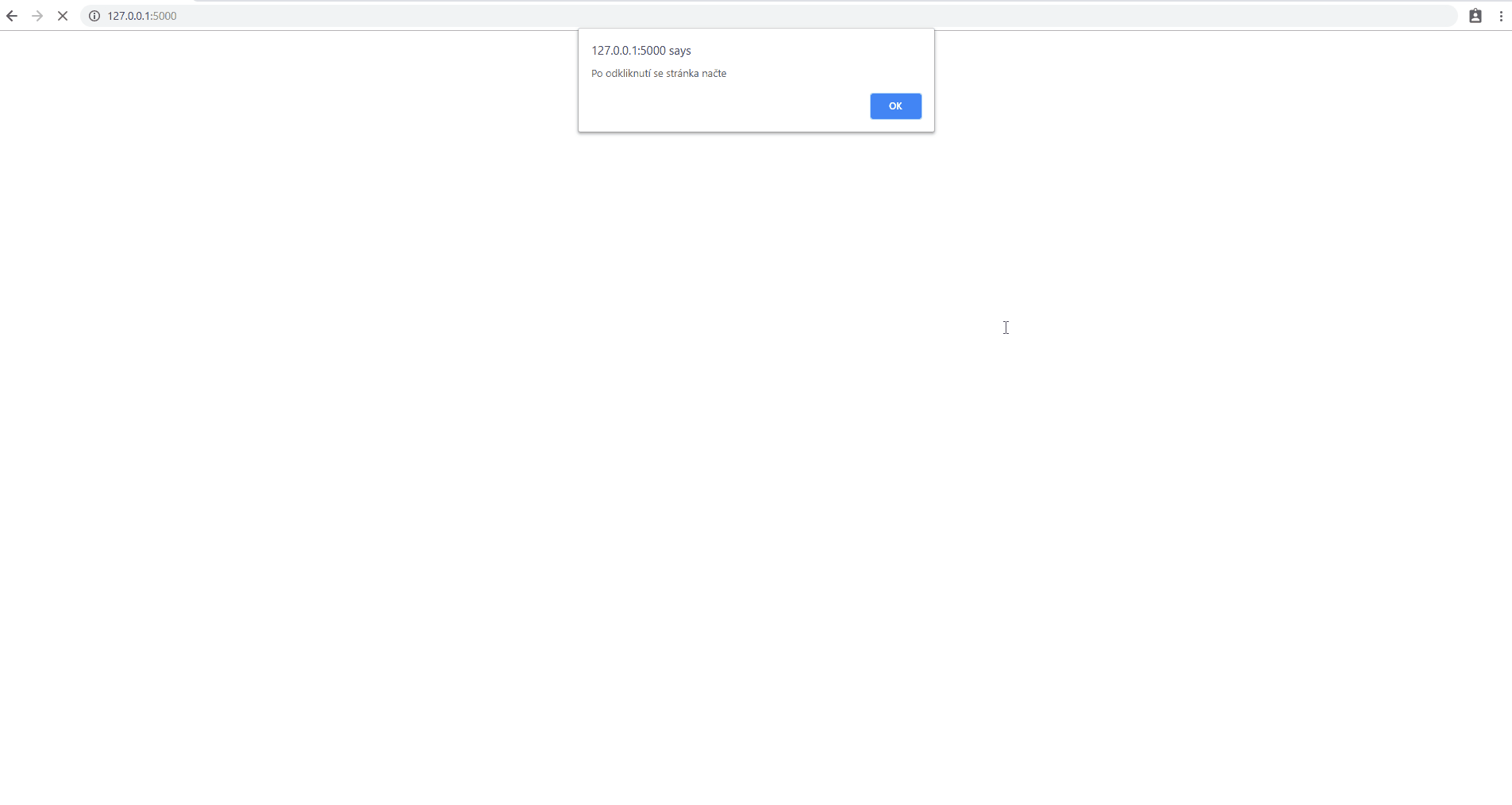 Bootstrap a alert skript pre Flask framework pre Python - Flask framework pre Python