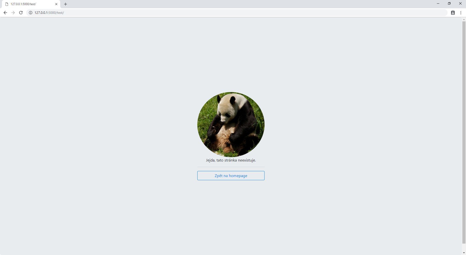 Vlastná stránka 404 v Pythone - Flask framework pre Python