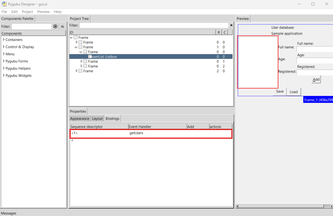 Bindings v pygubu-designeri pre Python - Práca so súbormi v Pythone
