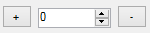 Tlačidlá pre inkrementácia a dekrementace - Okenné aplikácie v C # .NET vo Windows Forms