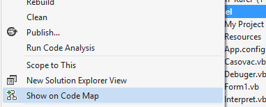 Show on code máp. - Zdrojákoviště VB .NET - Objektovo orientované programovanie