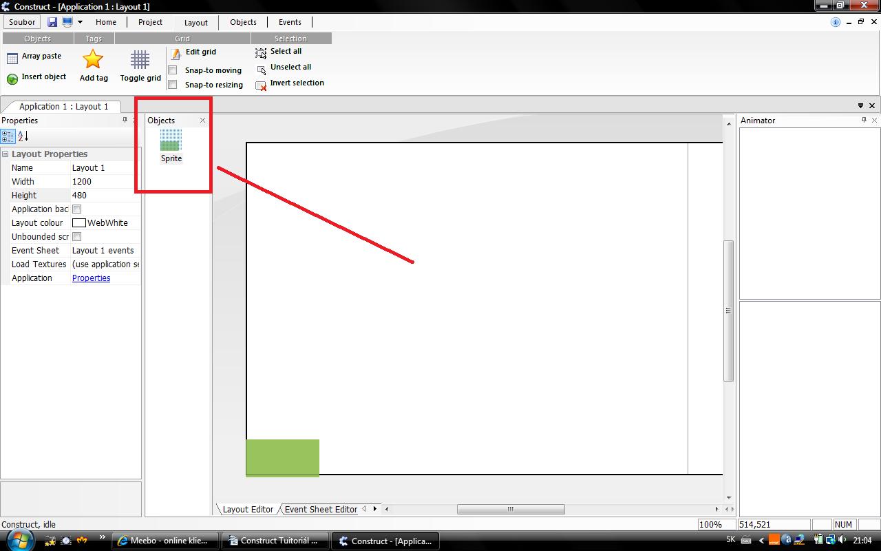 Obrazok postupu prace - Construct - slovenské / slovenský návody a komunita