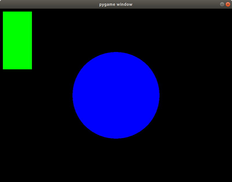 náhľad obrazovky - Pygame