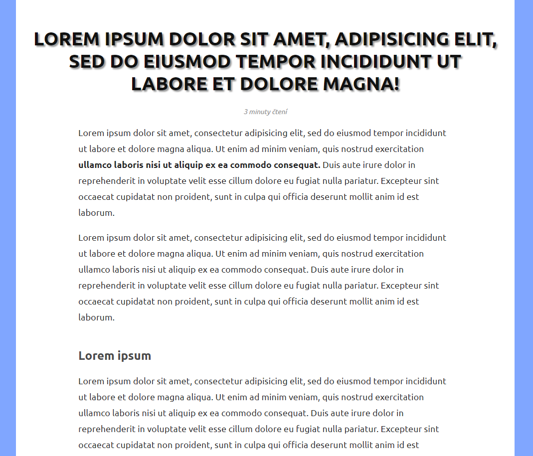 budúce výsledok - CSS3