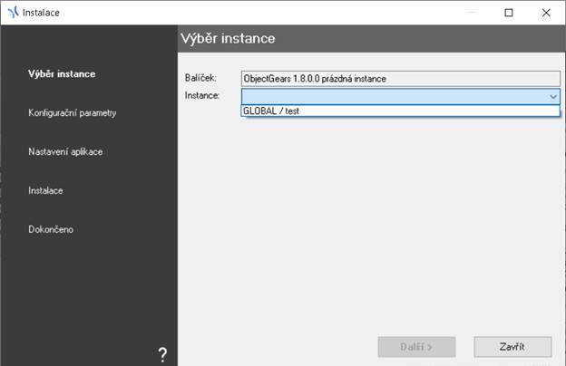 ObjectGears nová inštalácia – 1 - Systém ObjectGears