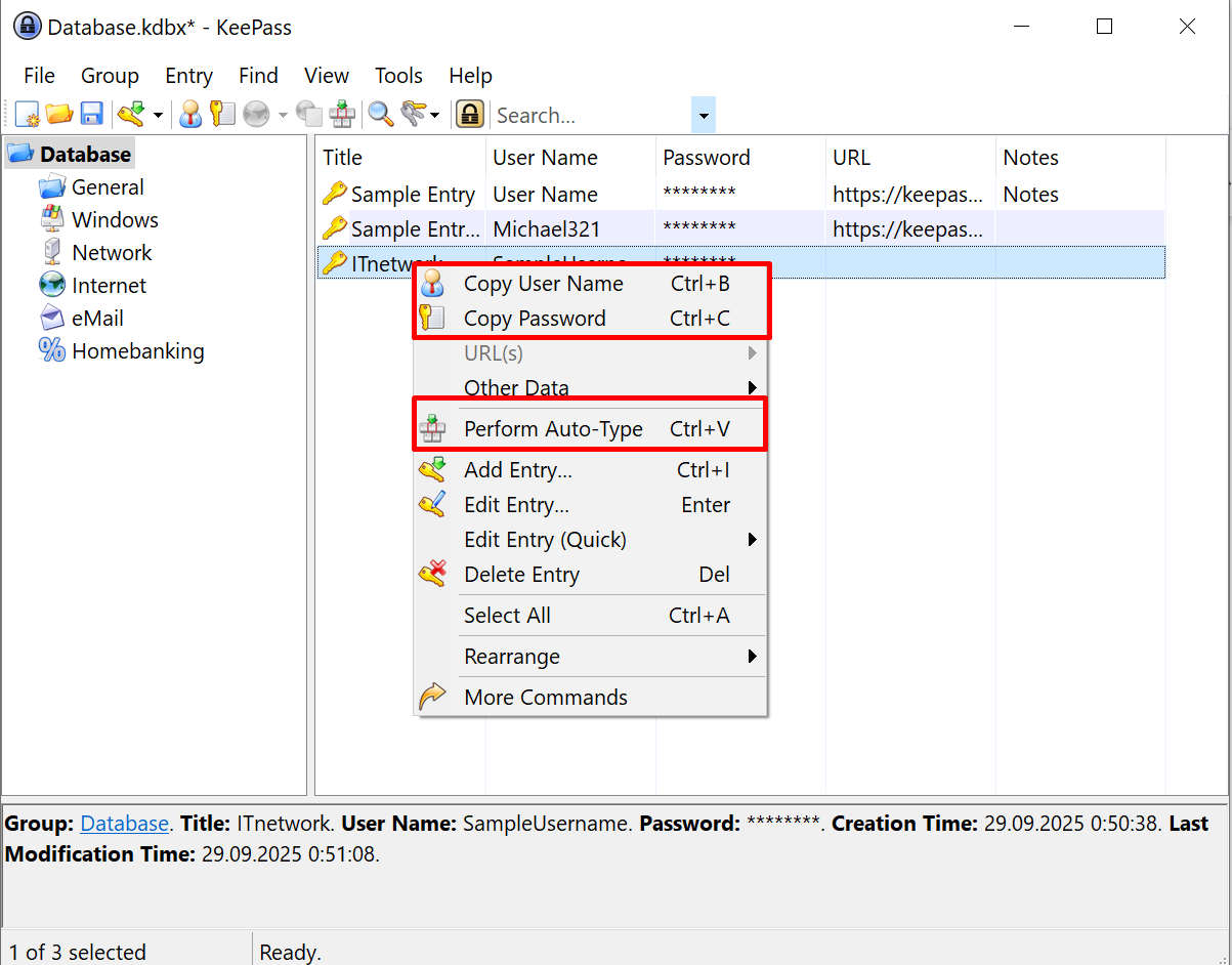 Kopírovanie hesla - Základy kybernetickej bezpečnosti - Základy kybernetickej bezpečnosti
