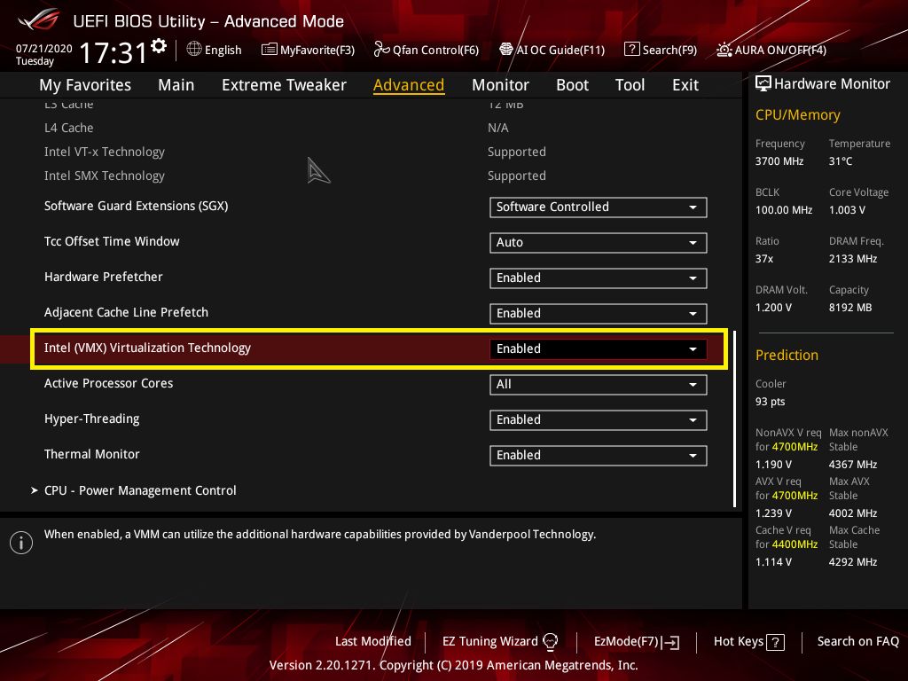 UEFI Intel