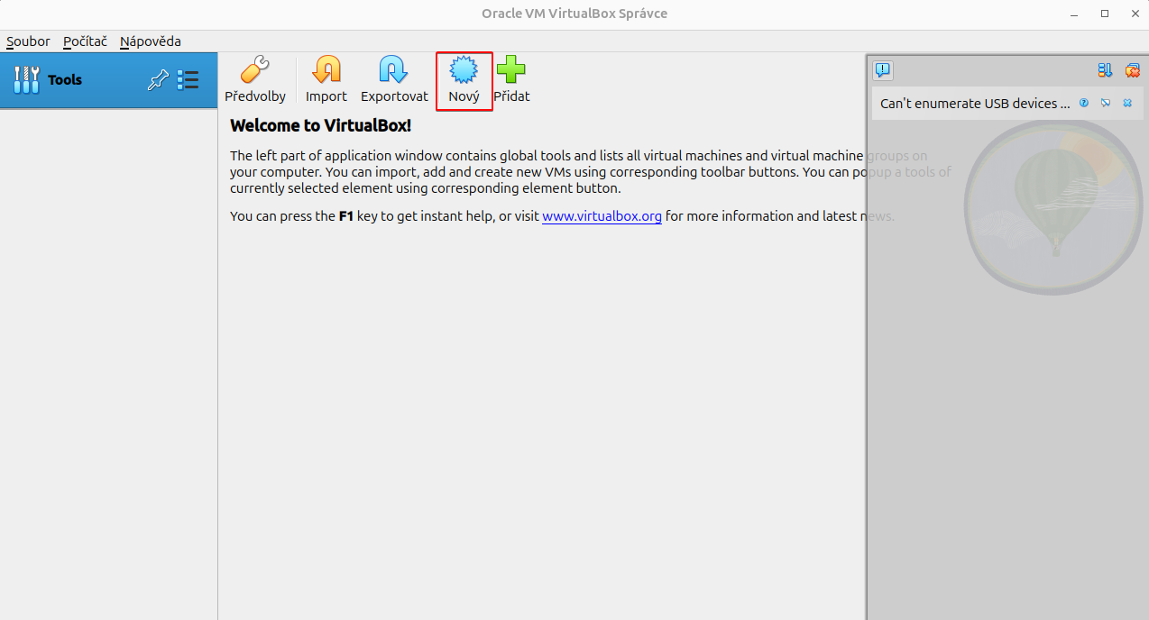 VirtualBox v Ubuntu - Základy Linuxu - Základy Linuxu