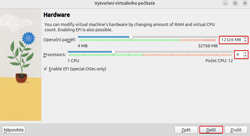 Nastavenie pamäte a procesora - Základy Linuxu - Základy Linuxu