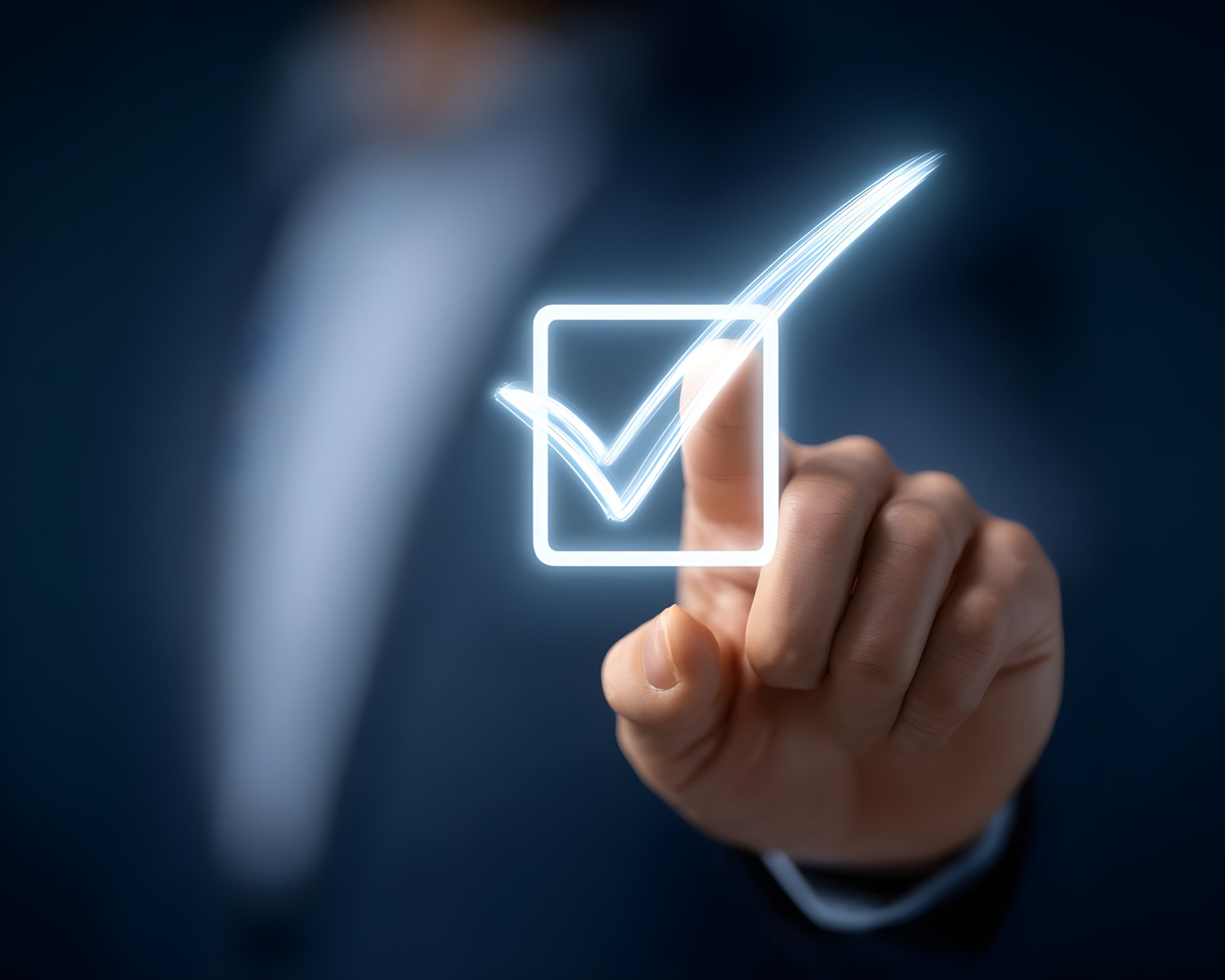 Ilustračný obrázok so zaškrtnutým checkboxom  - GDPR kompletne a ľudsky - GDPR kompletne a ľudsky
