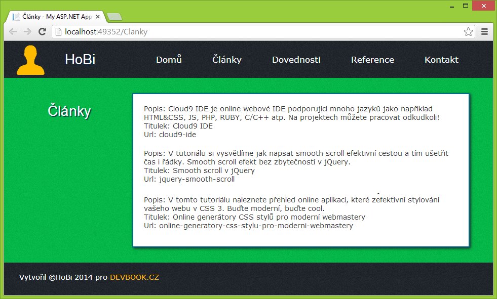 Neostylovaný datalist v ASP.NET - ASP.NET Web Forms