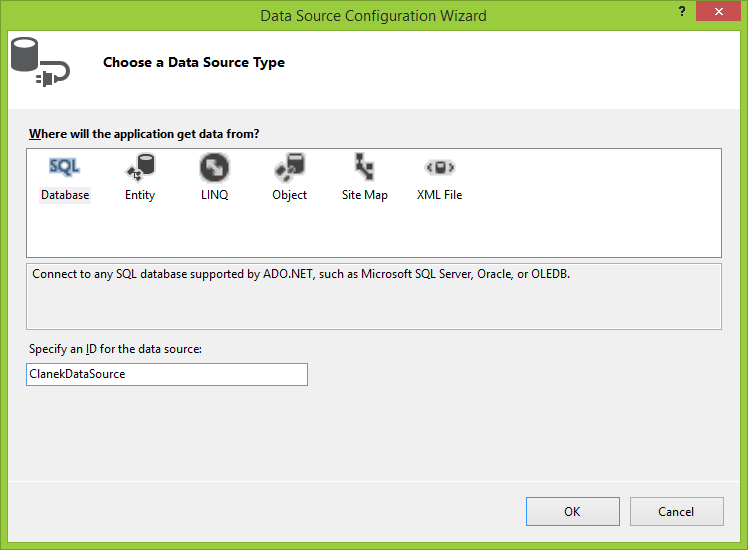 Tvorba DataSource pre FormView v ASP.NET Web Forms - ASP.NET Web Forms