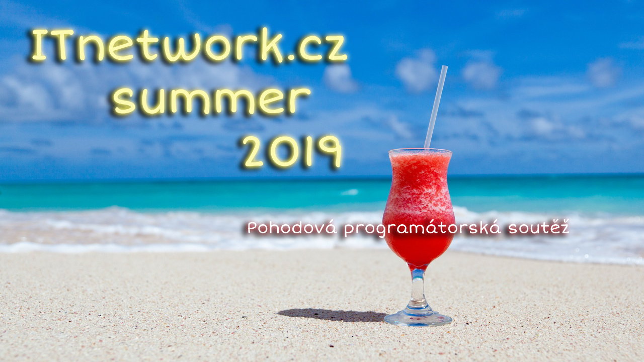 ITnetwork summer 2019 - Programátorské súťaže